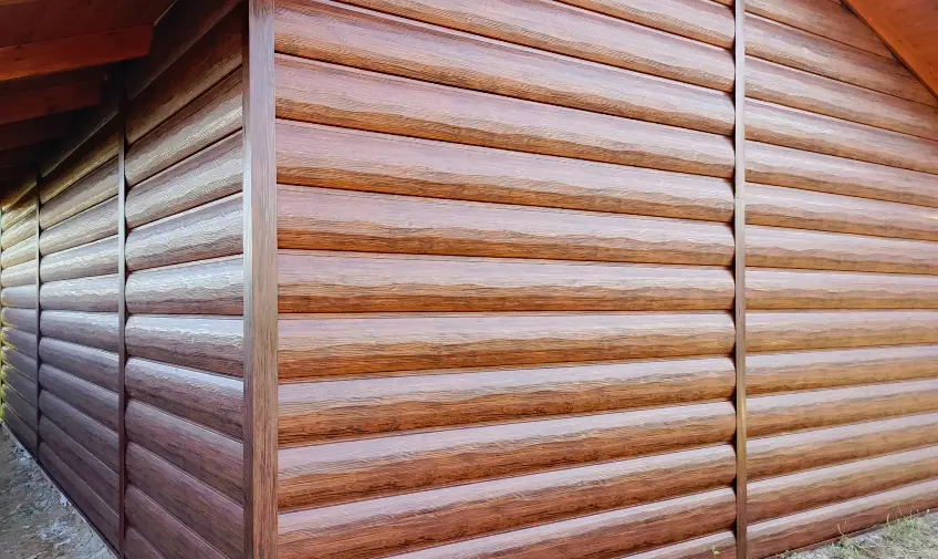 Металлический сайдинг для фасада