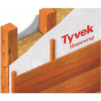 Диффузионная мембрана для стен Tyvek Housewrap 1060B 1,5x50м монтаж